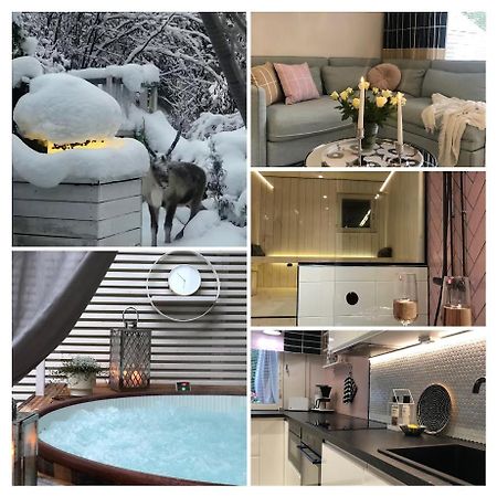 Snowcrystal Home With Jacuzzi And Sauna Ροβανιέμι Εξωτερικό φωτογραφία